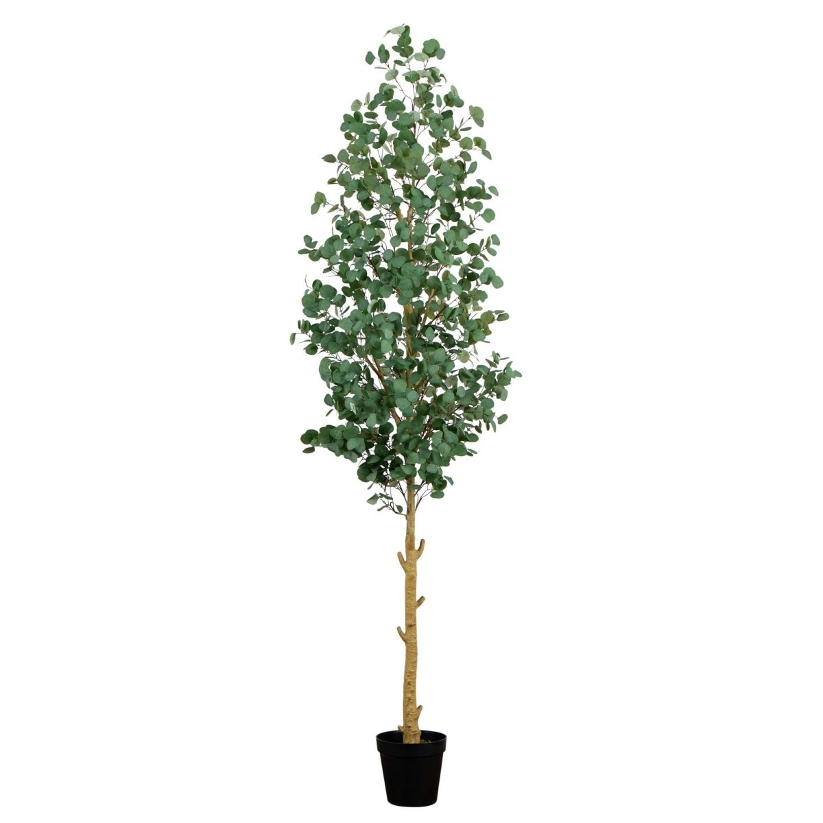 10’ Artificial Eucalyptus Tree – Elegant Faux Decor - Ed's Plant Shop