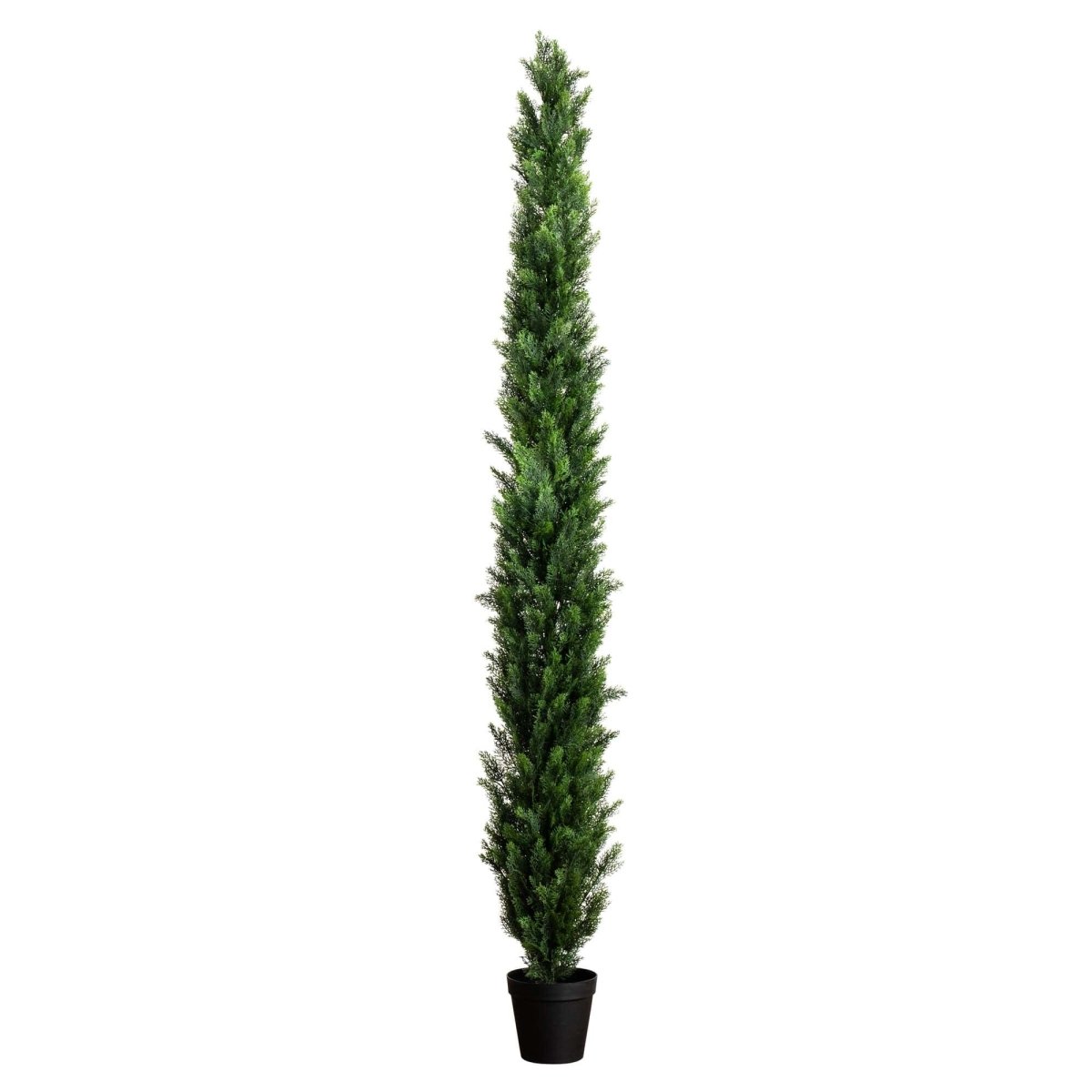 10' UV Resistant Artificial Cedar Pine Tree (Indoor/Outdoor) - Product Dimensions