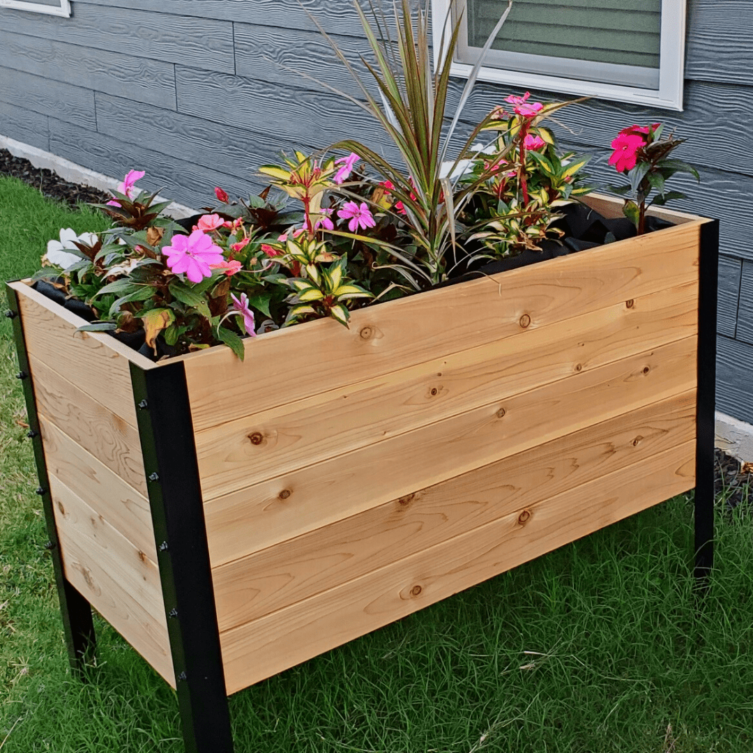 18" x 36" Raised Garden Bed - 30" TALL - Ed's Plant Shop