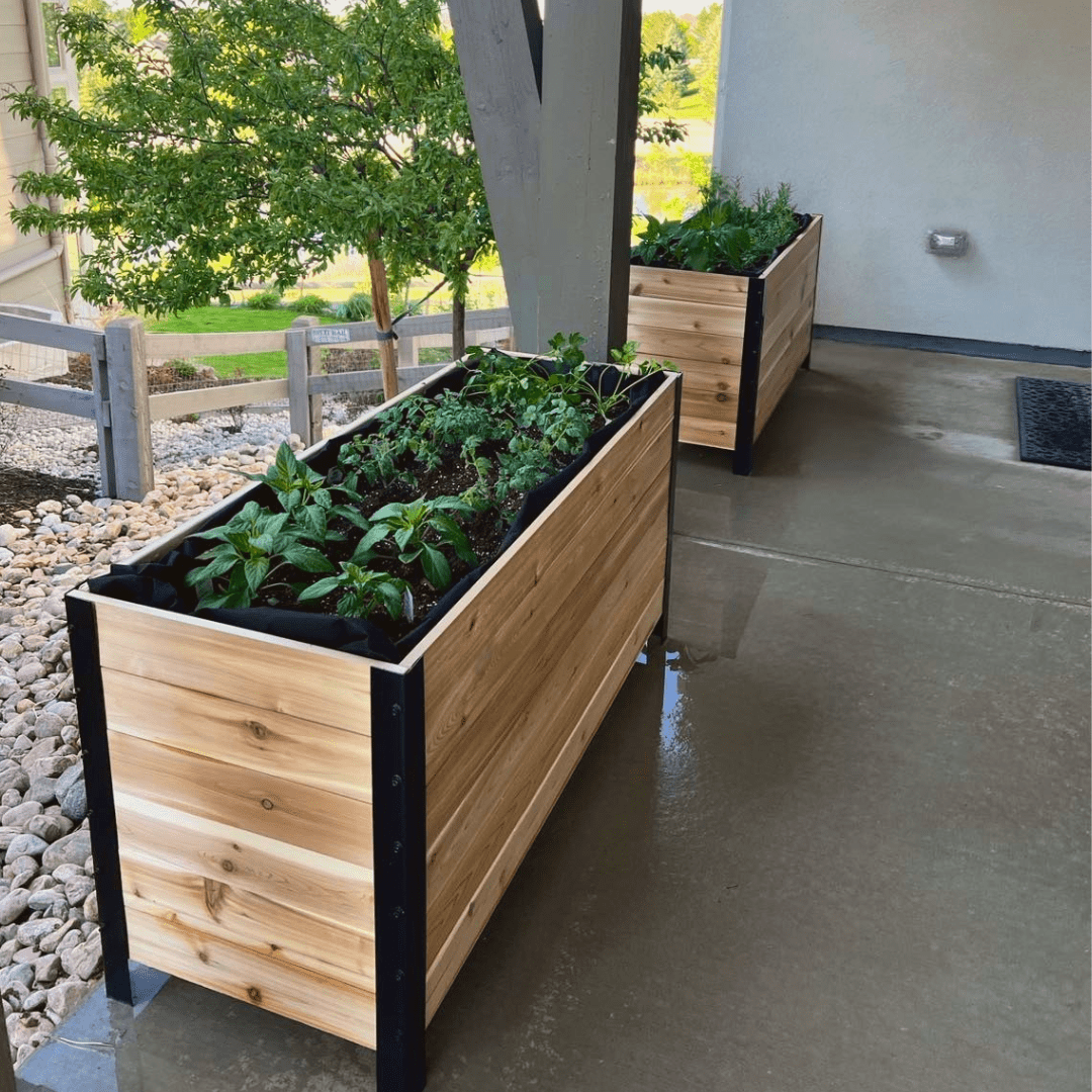 18" x 48" Planter Box - 24" TALL - Ed's Plant Shop