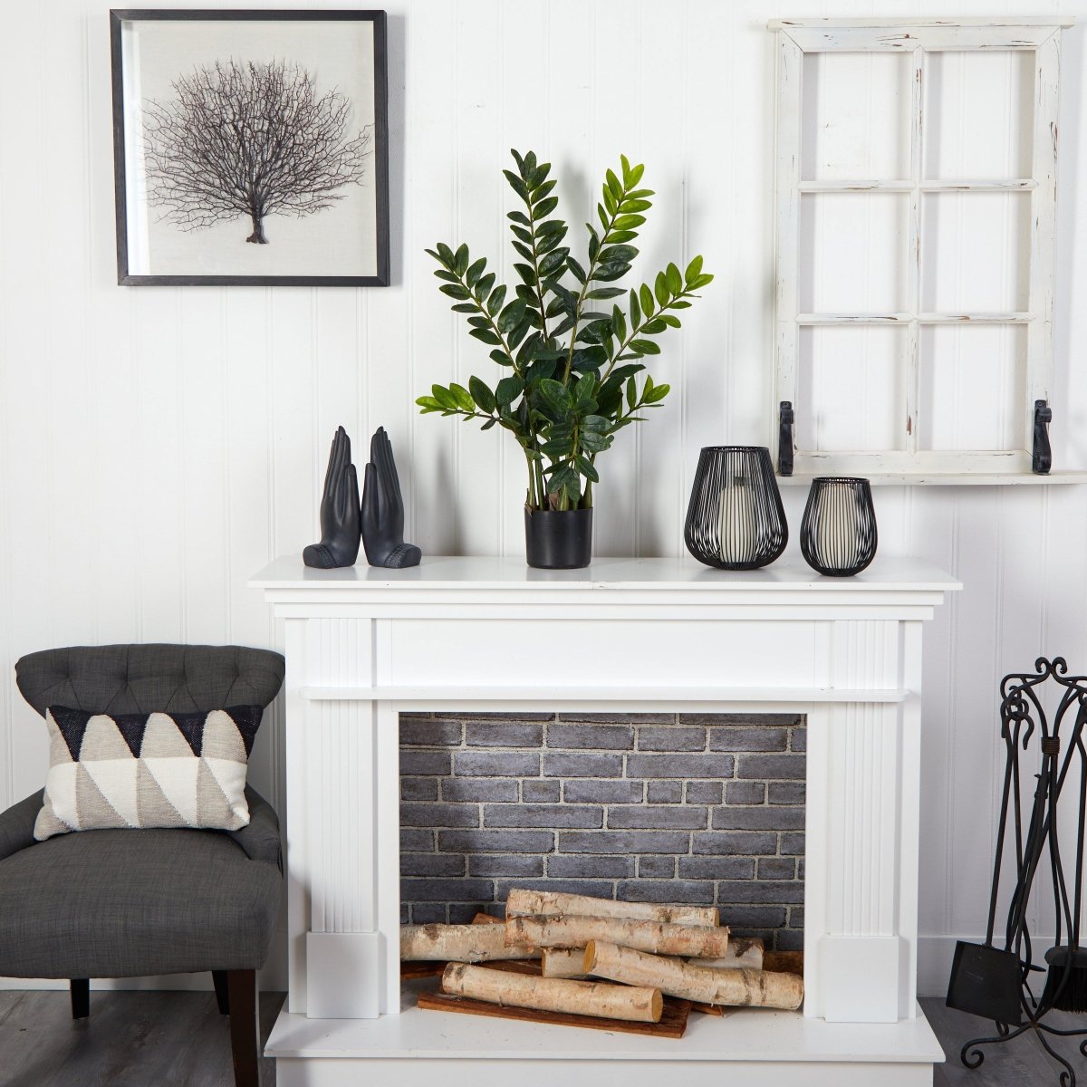 3’ Zamioculcas Artificial Plant - Ed's Plant Shop