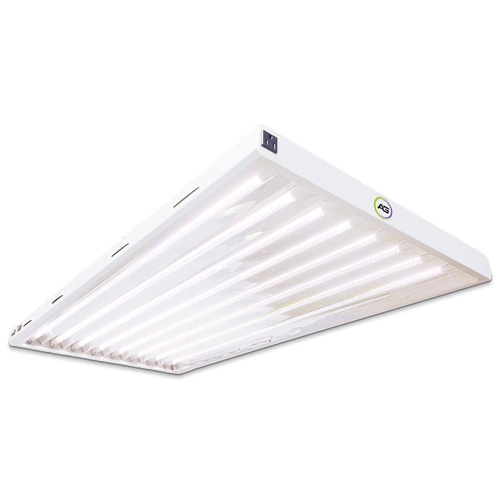 4' 8 Lamp LED Grow Light – T5 HO Sun White Spectrum - Ed's Plant Shop
