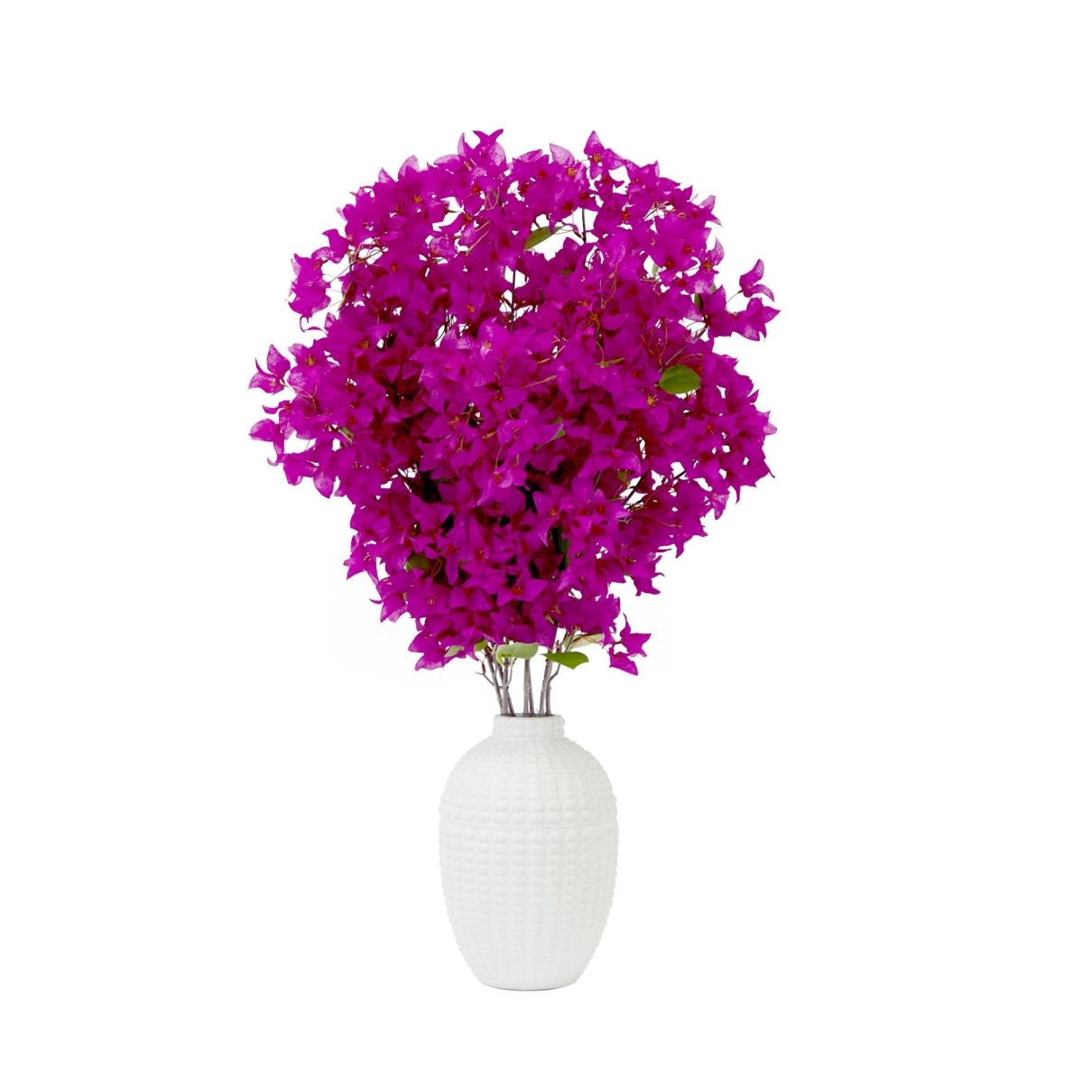 40” Artificial Purple Bougainvillea Arrangement with Vase - Ed's Plant Shop