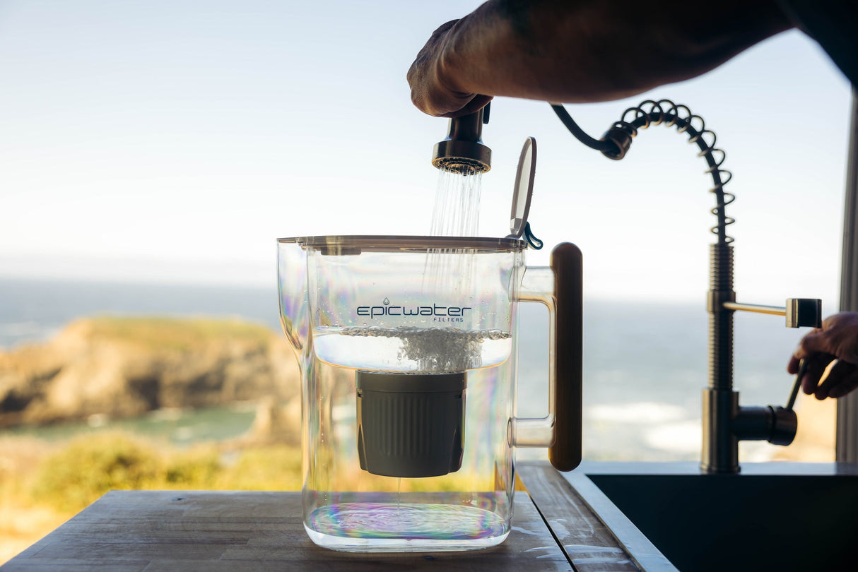 Pure Pitcher | Eco - Friendly Water Filter for Fluoride & PFAS Removal - Ed's Plant Shop