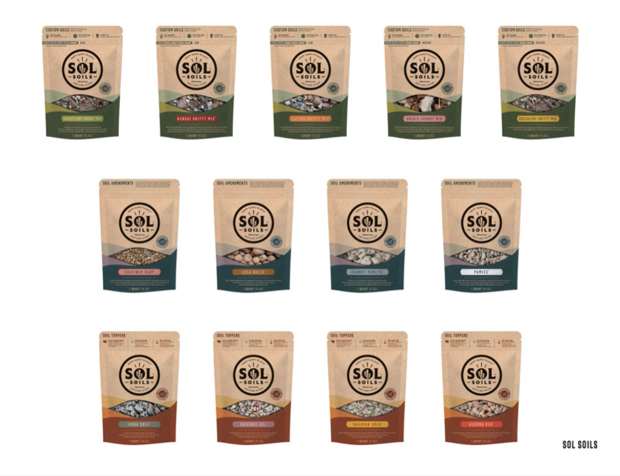 Saharan Gold Soil Topper – Decorative Yellow Dolomite for Potted Plants - Ed's Plant Shop