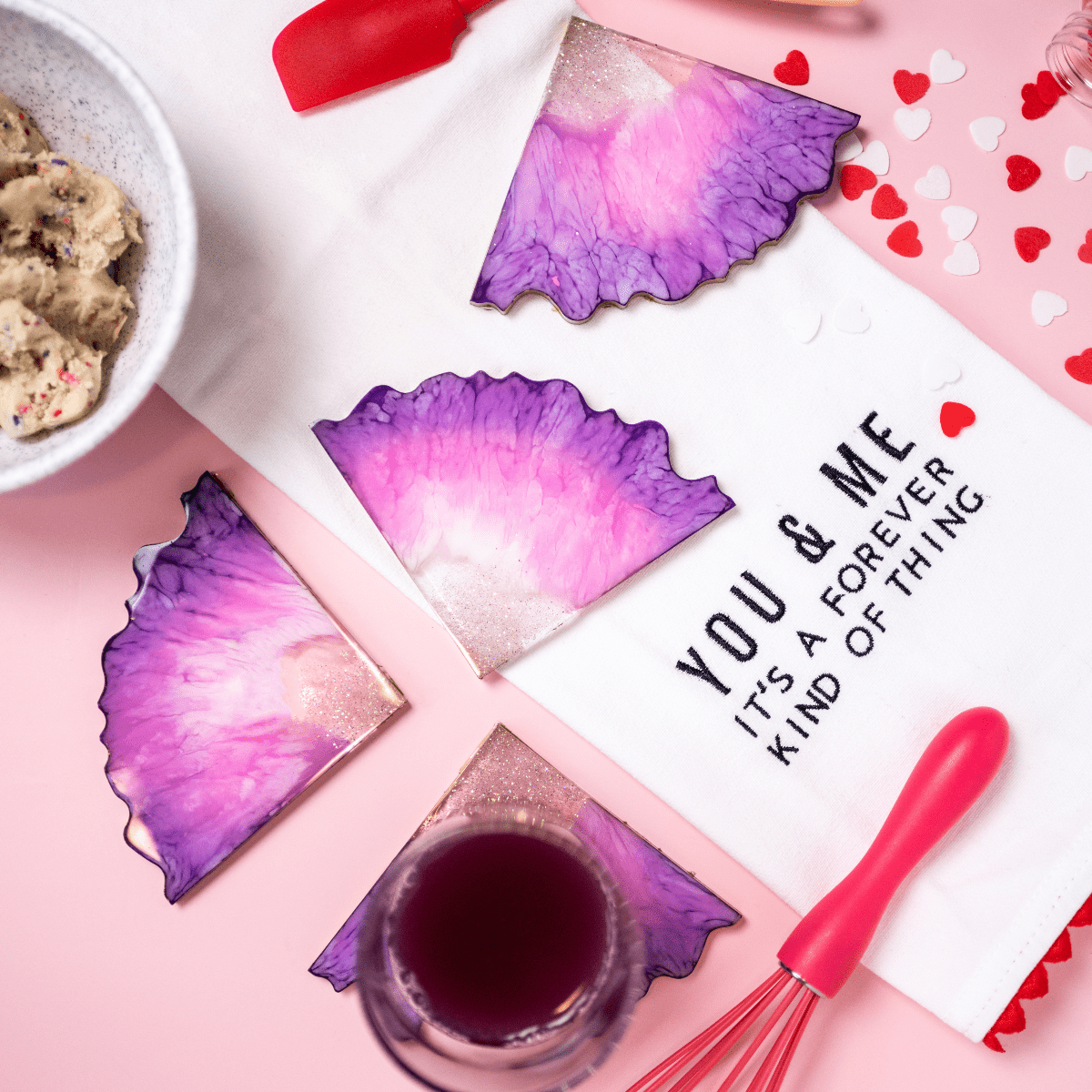 Agate Resin Coasters Kit - Ed's Plant Shop