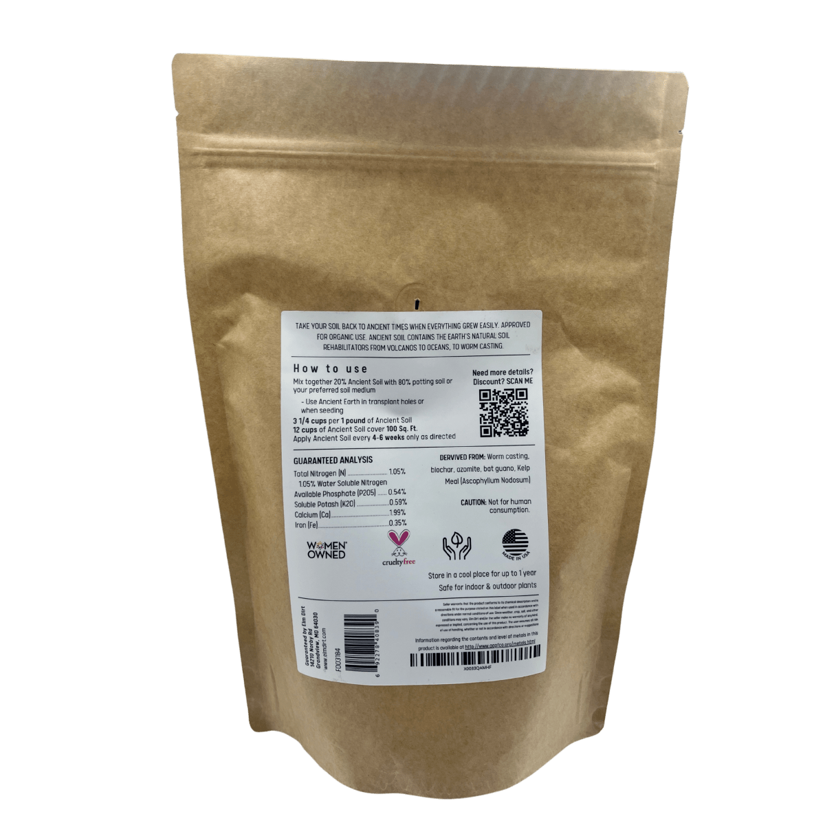 Ancient Soil - Premium Soil For Houseplants - Ed's Plant Shop