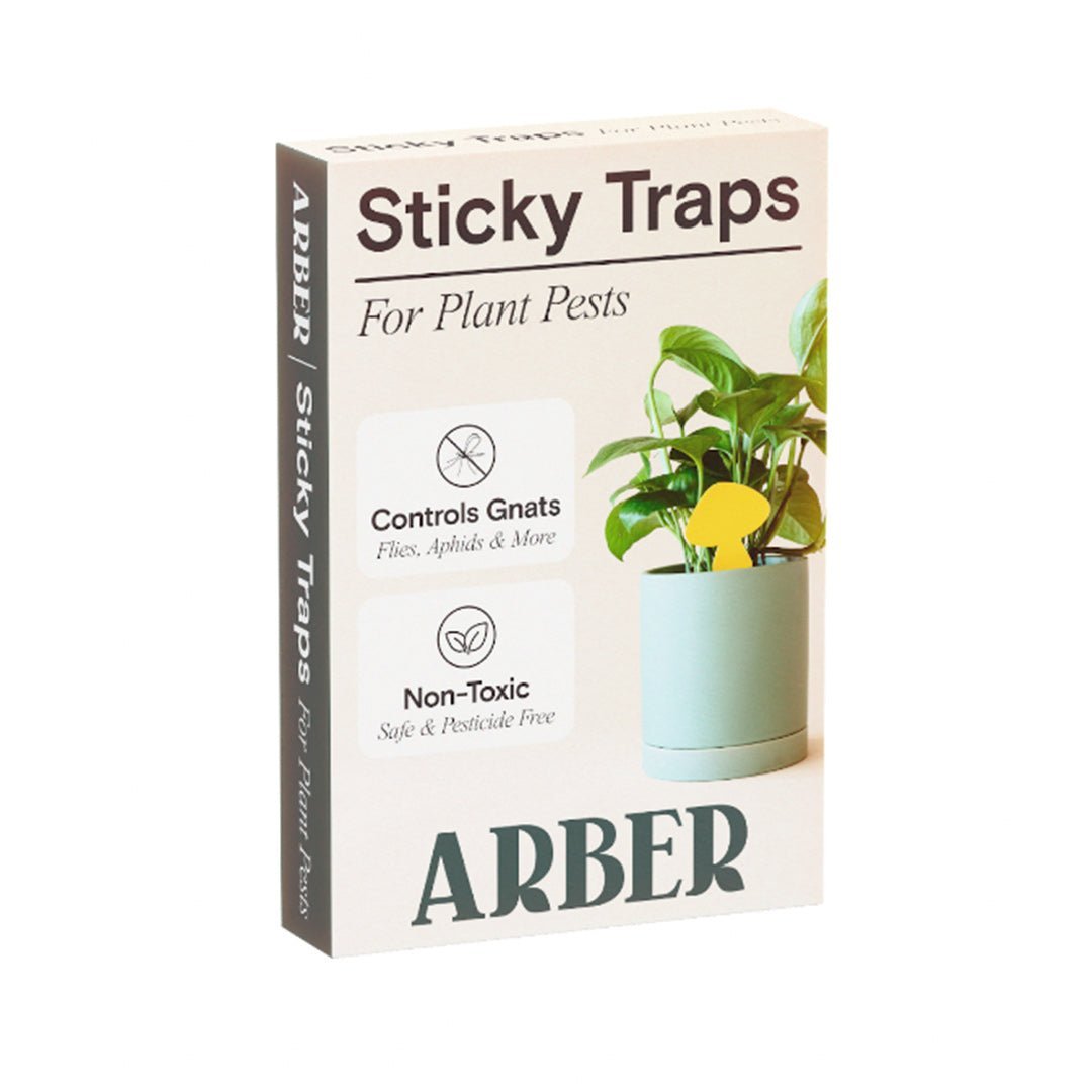 Box of Arber Sticky Traps for plant pests on a white background