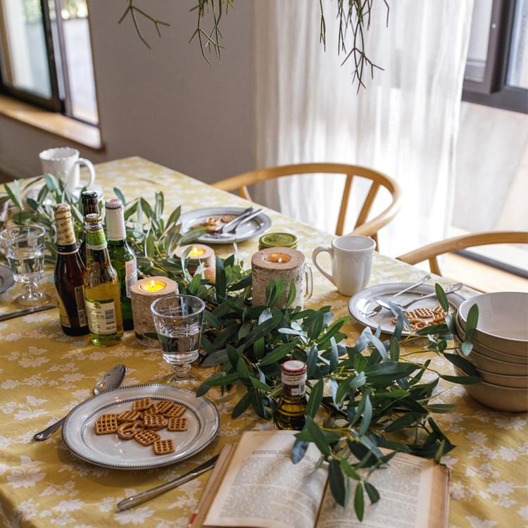 Artificial Faux Olive Leaf Stem - Ed's Plant Shop