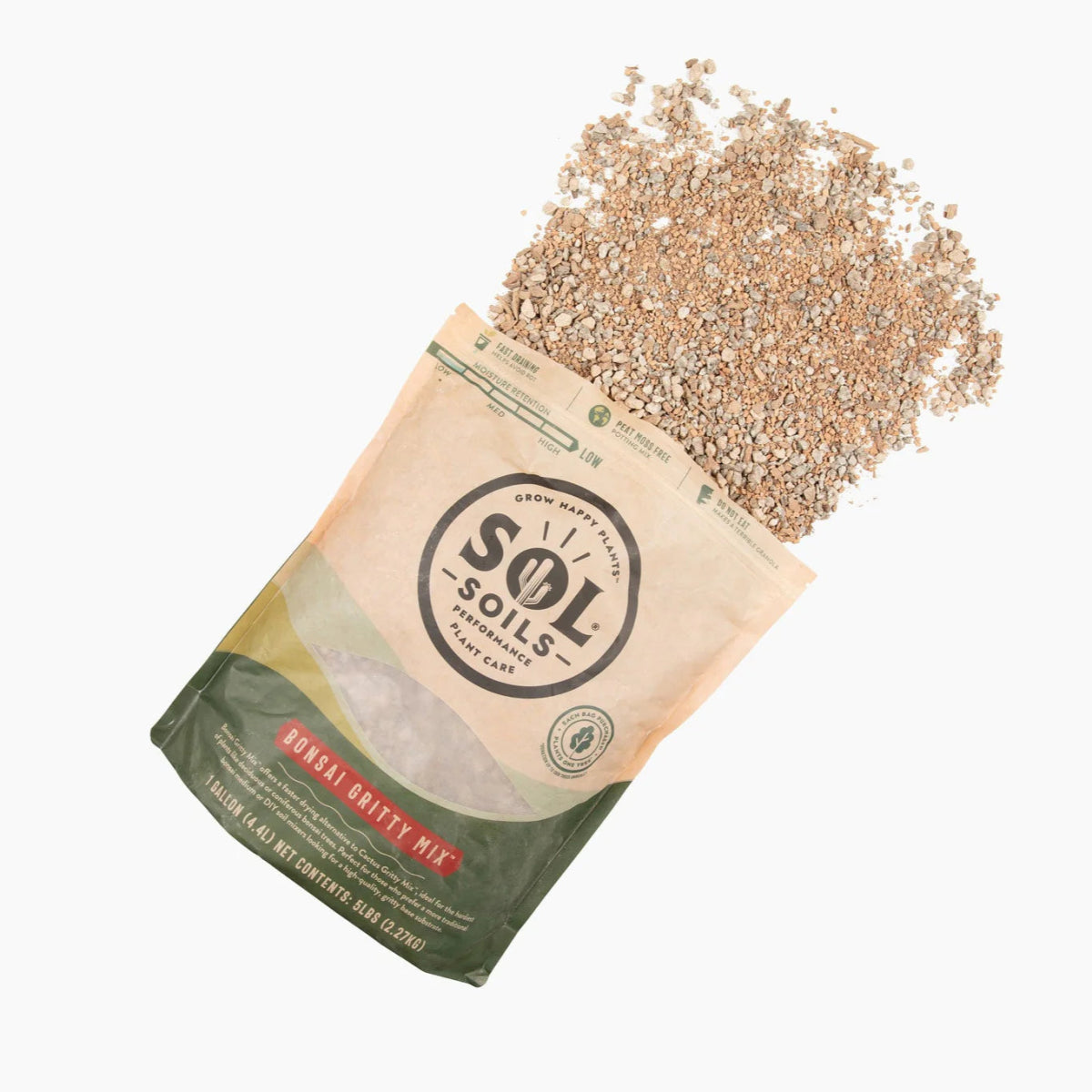 bonsai tree soil mix Sol Soils Bonsai Gritty Mix