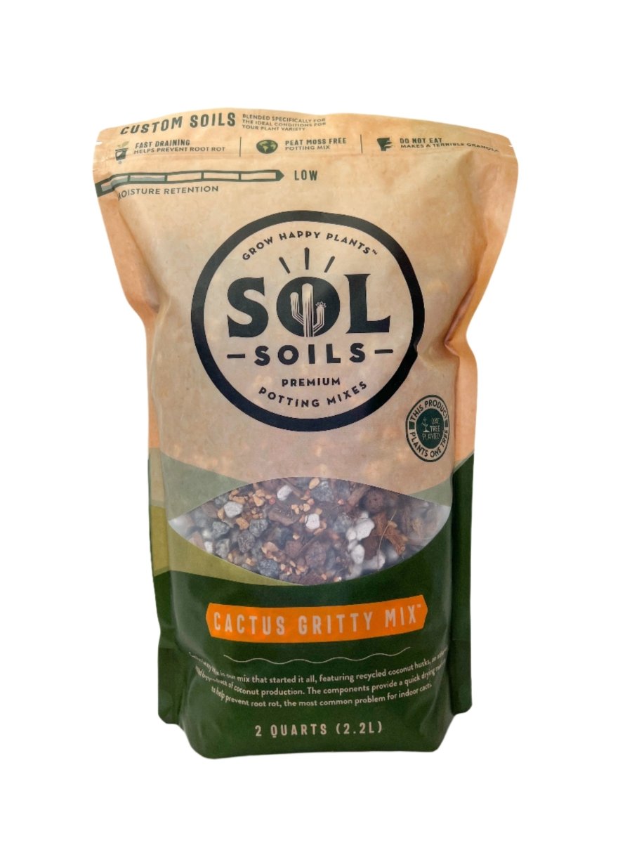 Cactus Gritty Mix – Eco - Friendly, Fast - Draining Soil for Cacti & Succulents - Ed's Plant Shop