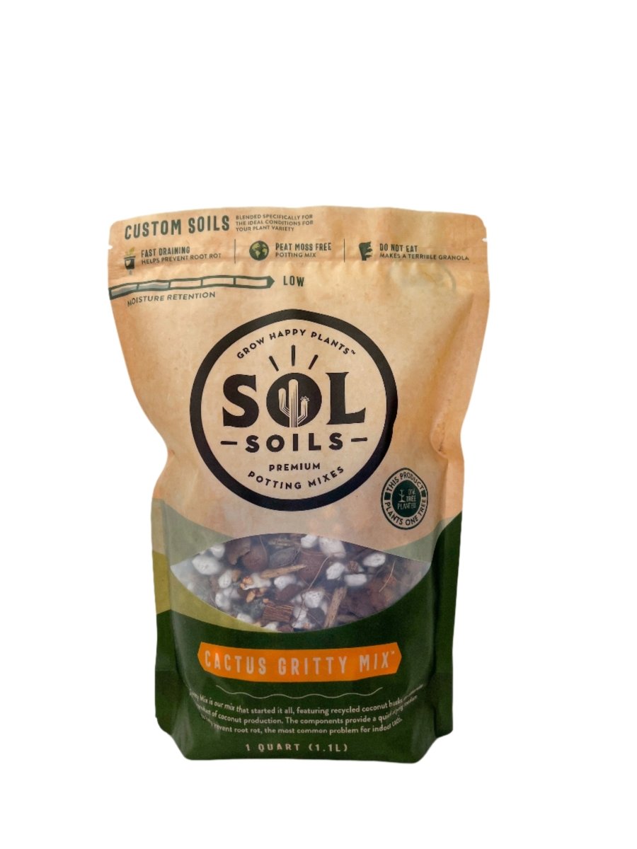 Cactus Gritty Mix – Eco - Friendly, Fast - Draining Soil for Cacti & Succulents - Ed's Plant Shop