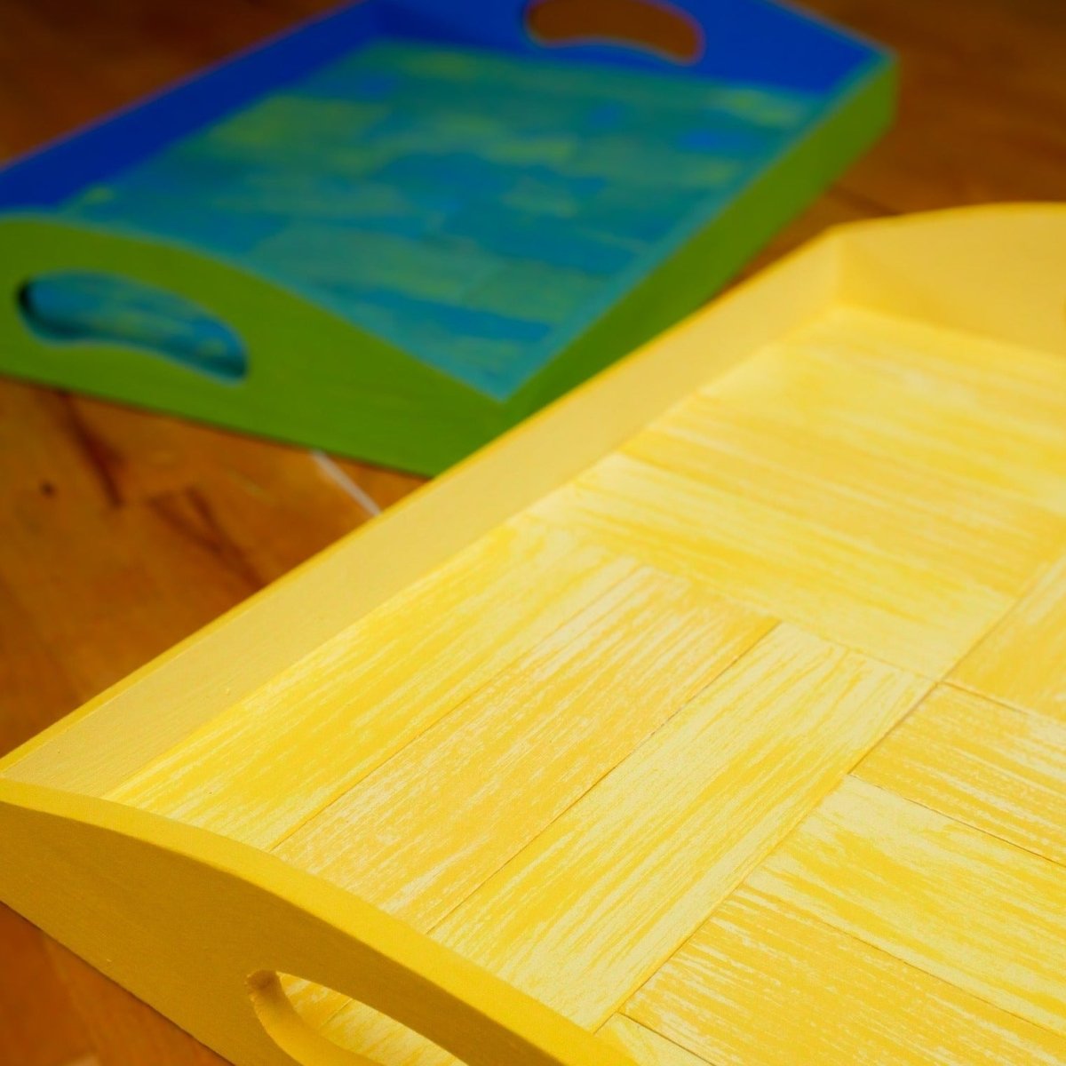 Chevron Wood Tray Kit - Ed's Plant Shop