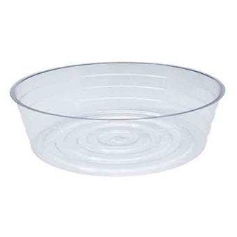 Clear Round Plastic Saucer for Pots & Planters - Ed's Plant Shop