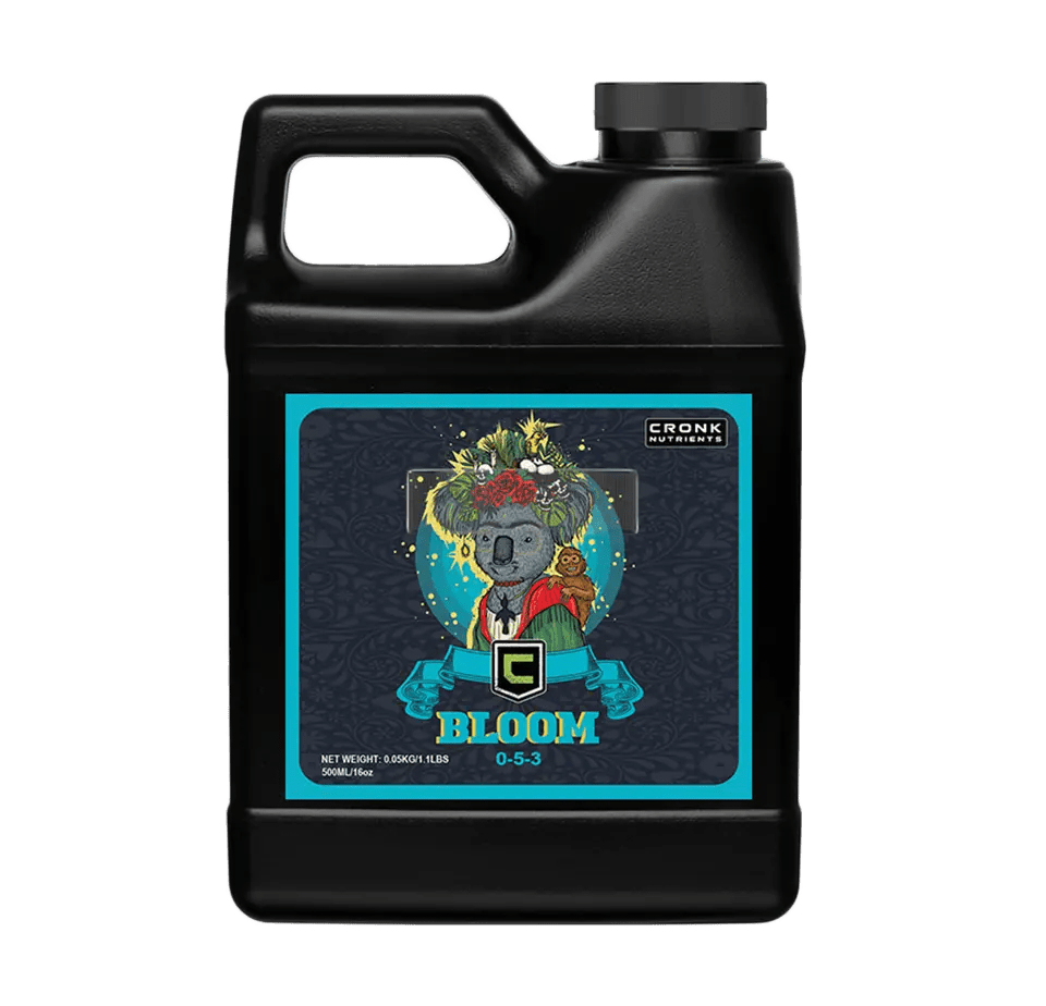 Cronk Nutrients Bloom Fertilizer 0 - 5 - 3 – Flower Power in a Bottle - Ed's Plant Shop
