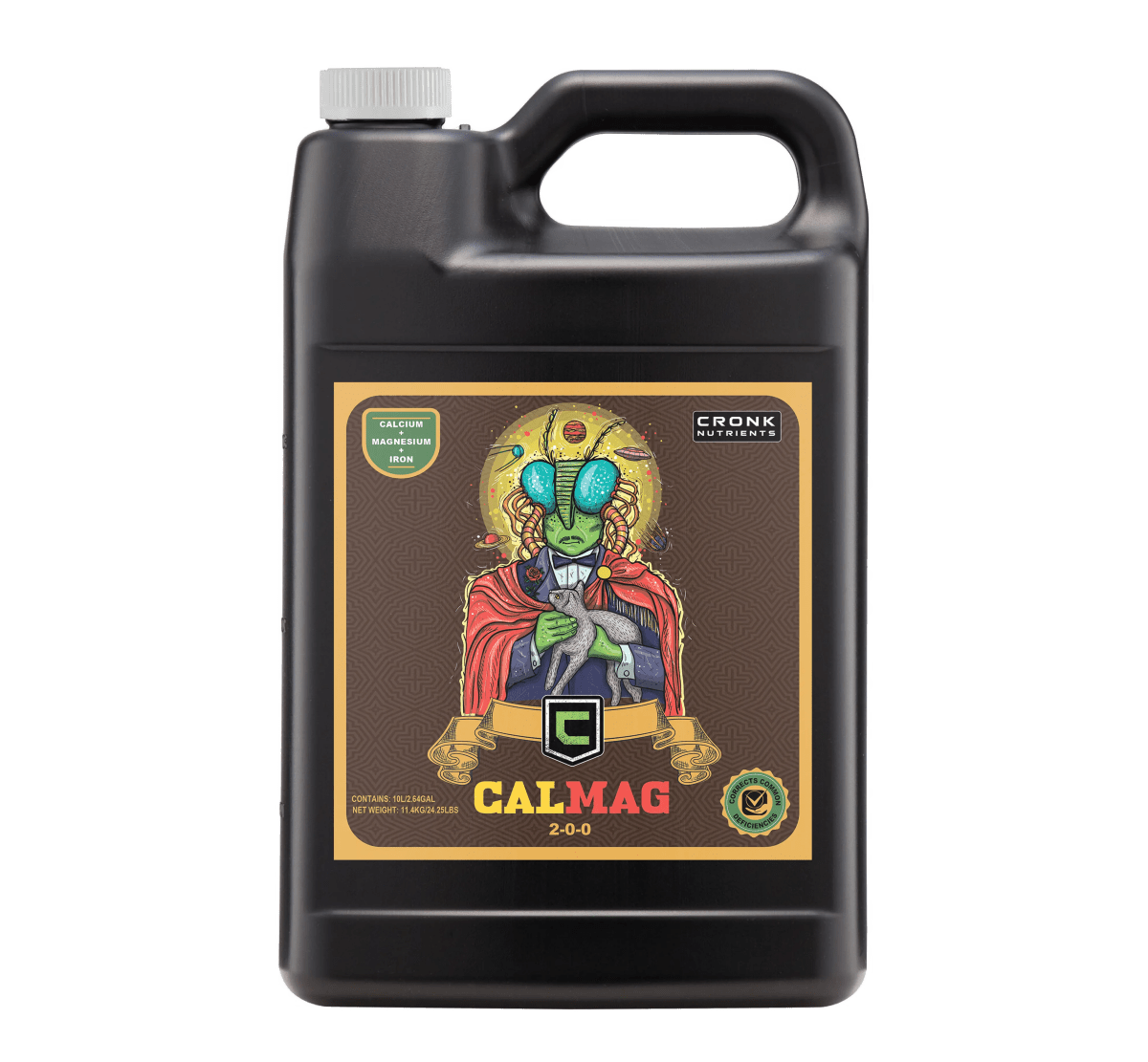 Cronk Nutrients CalMag 2 - 0 - 0 | Calcium, Magnesium & Iron Plant Supplement - Ed's Plant Shop