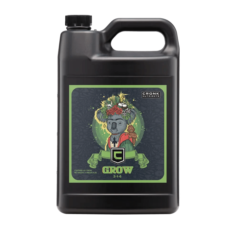 Cronk Nutrients Grow 2 - 1 - 6 Base Fertilizer | Vegetative Growth Formula - Ed's Plant Shop