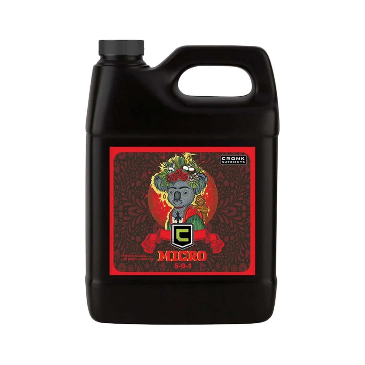 Cronk Nutrients Micro 5 - 0 - 1 Base Fertilizer | Foundation of the 3 - Part System - Ed's Plant Shop