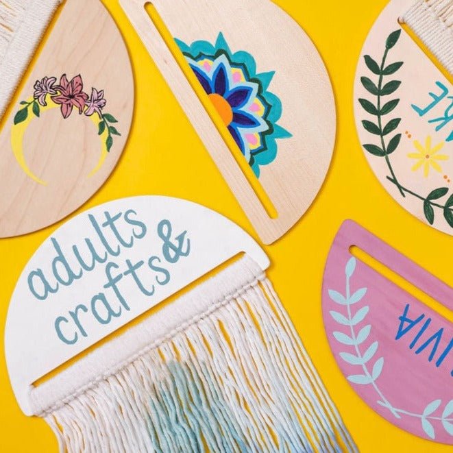 Dip Dyed Wall Hanging Kit | DIY Customizable Macramé Home Decor - Ed's Plant Shop