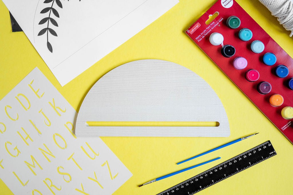 Dip Dyed Wall Hanging Kit | DIY Customizable Macramé Home Decor - Ed's Plant Shop