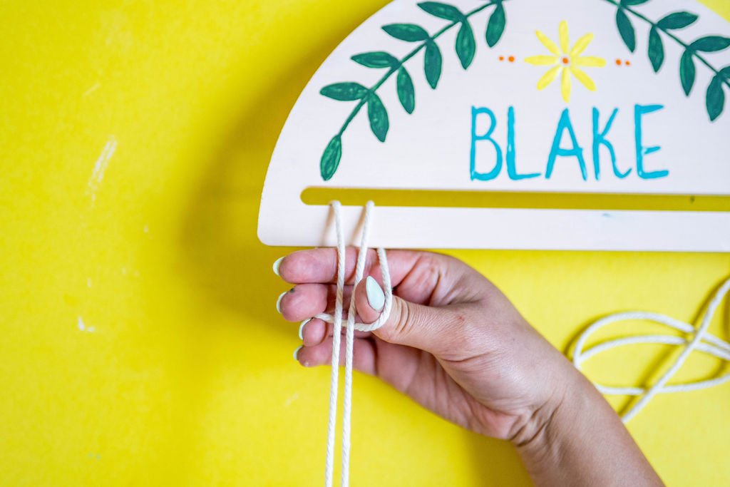 Dip Dyed Wall Hanging Kit | DIY Customizable Macramé Home Decor - Ed's Plant Shop