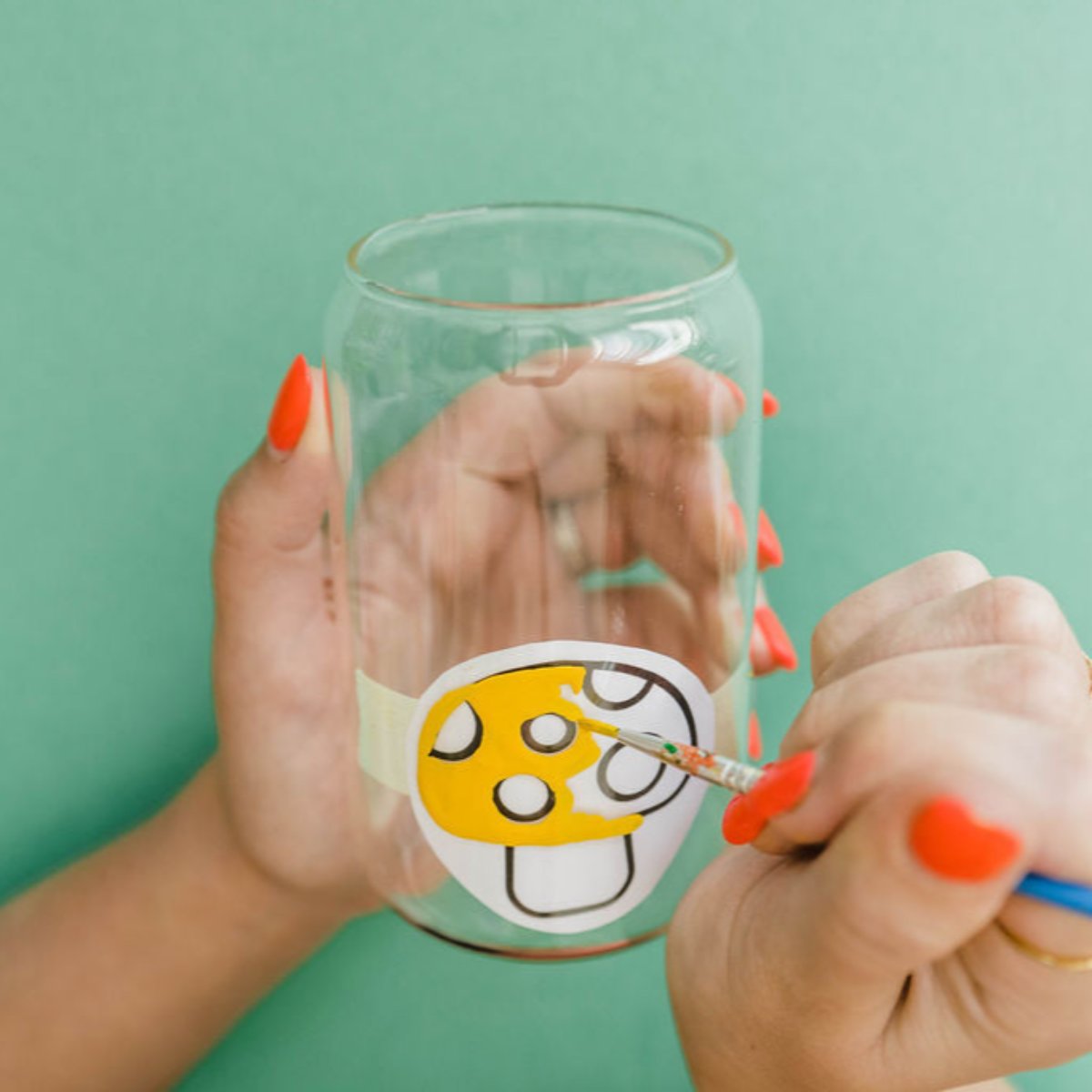 Enamel Glass Painting Kit | DIY Glassware Art Set - Ed's Plant Shop