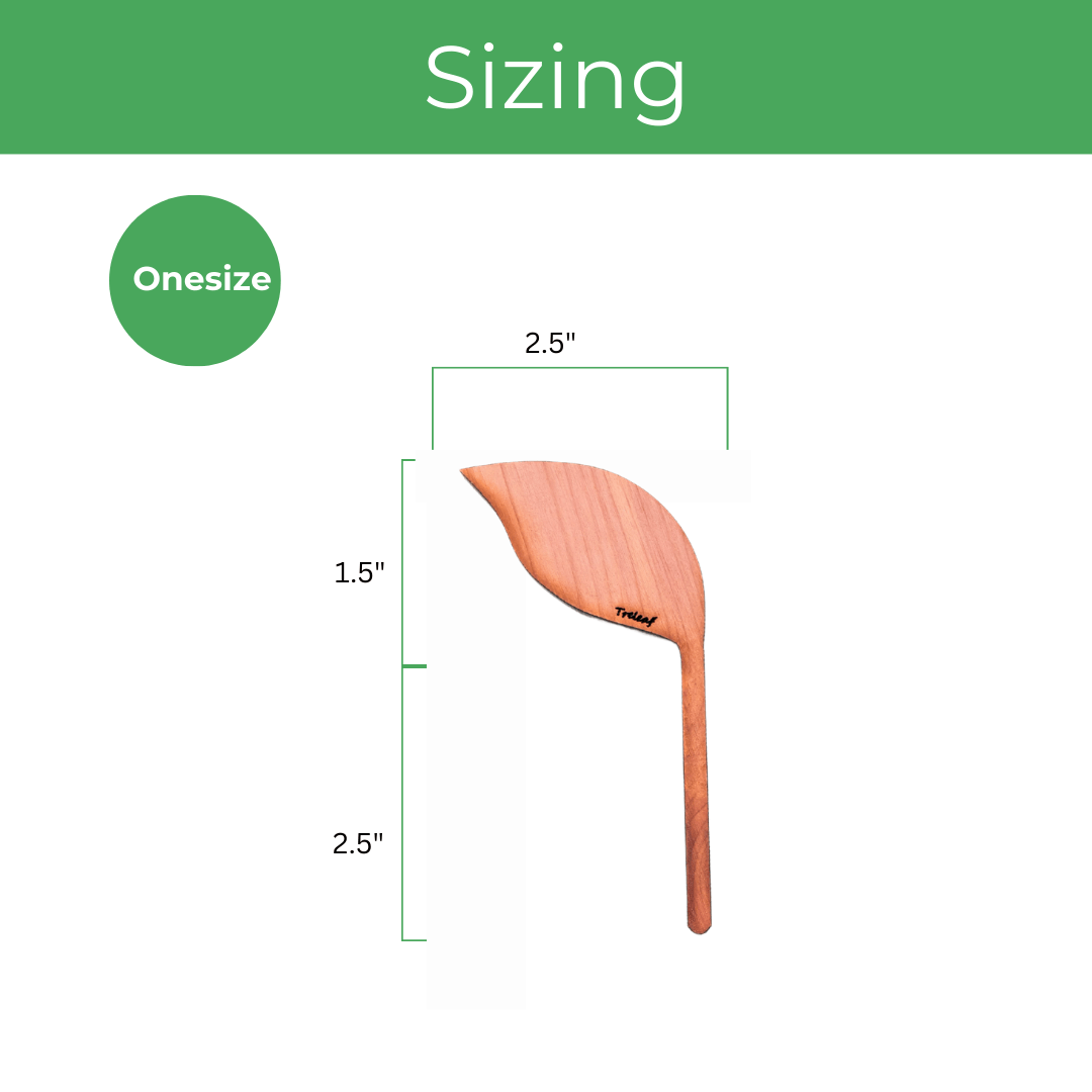 Folia – Wooden Leaf - Shaped Plant Tags (Set of 12) - Ed's Plant Shop