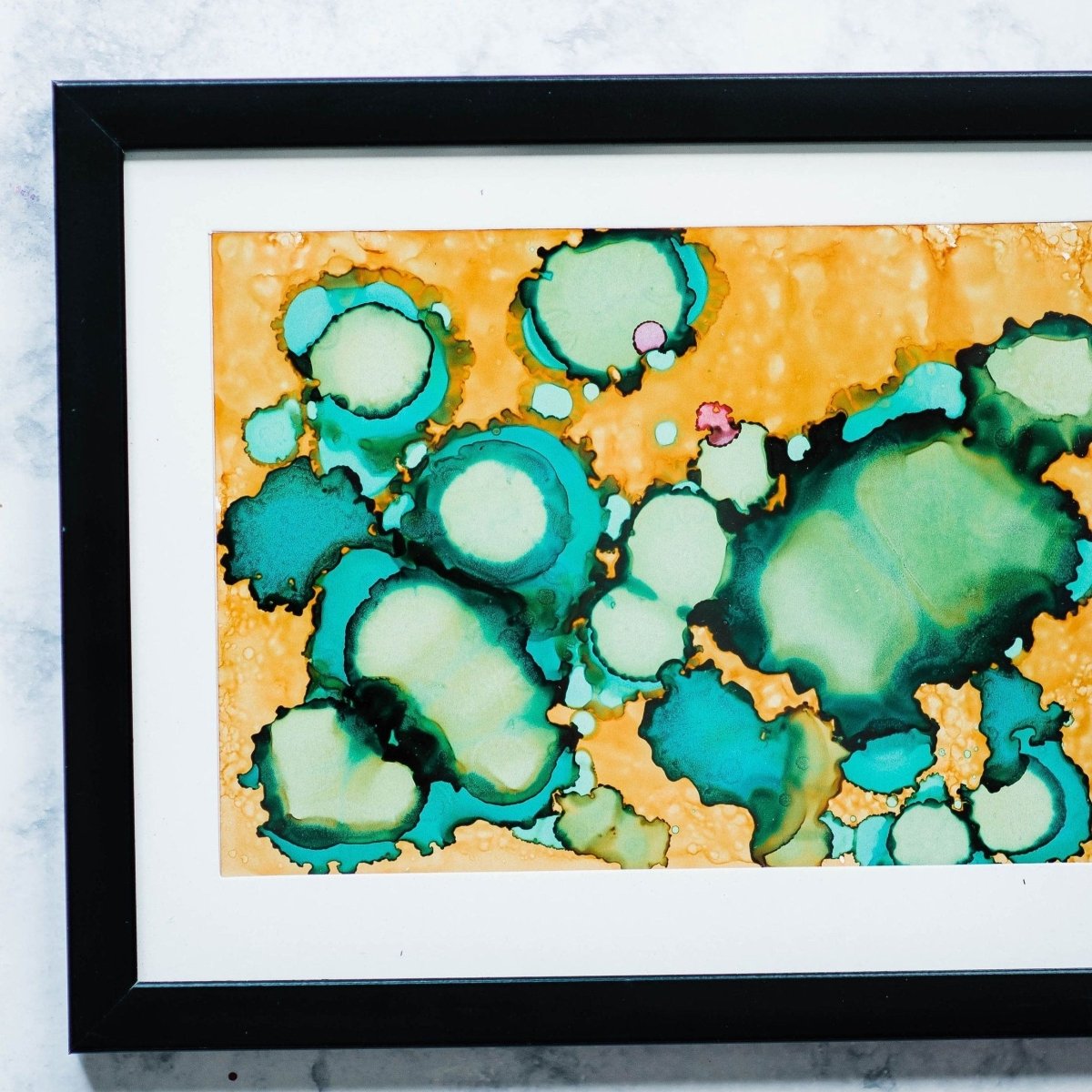 Framed Alcohol Ink & Yupo Paper Kit - Ed's Plant Shop