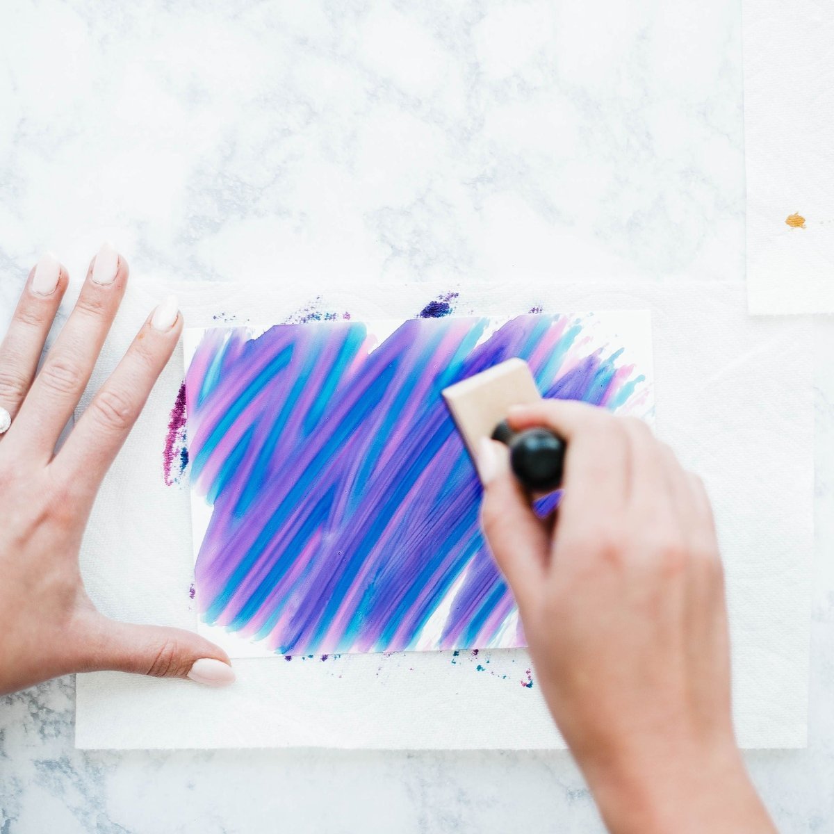 Framed Alcohol Ink & Yupo Paper Kit - Ed's Plant Shop