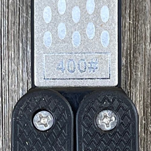 Garden Tool Sharpener - Diamond + Carbon Steel Hone Paddle - Ed's Plant Shop