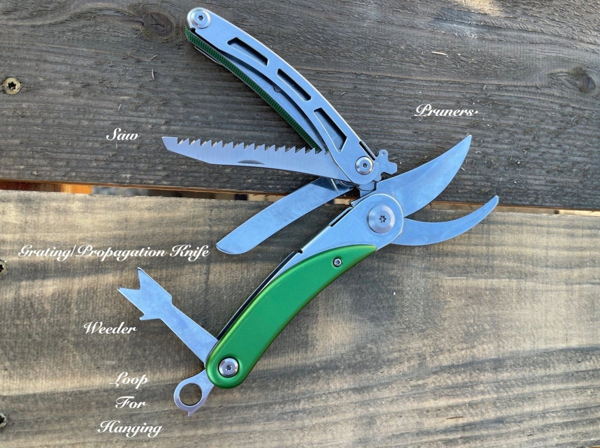 Gardener's Multi - Tool - 4 - In - 1 Garden Tool - Ed's Plant Shop