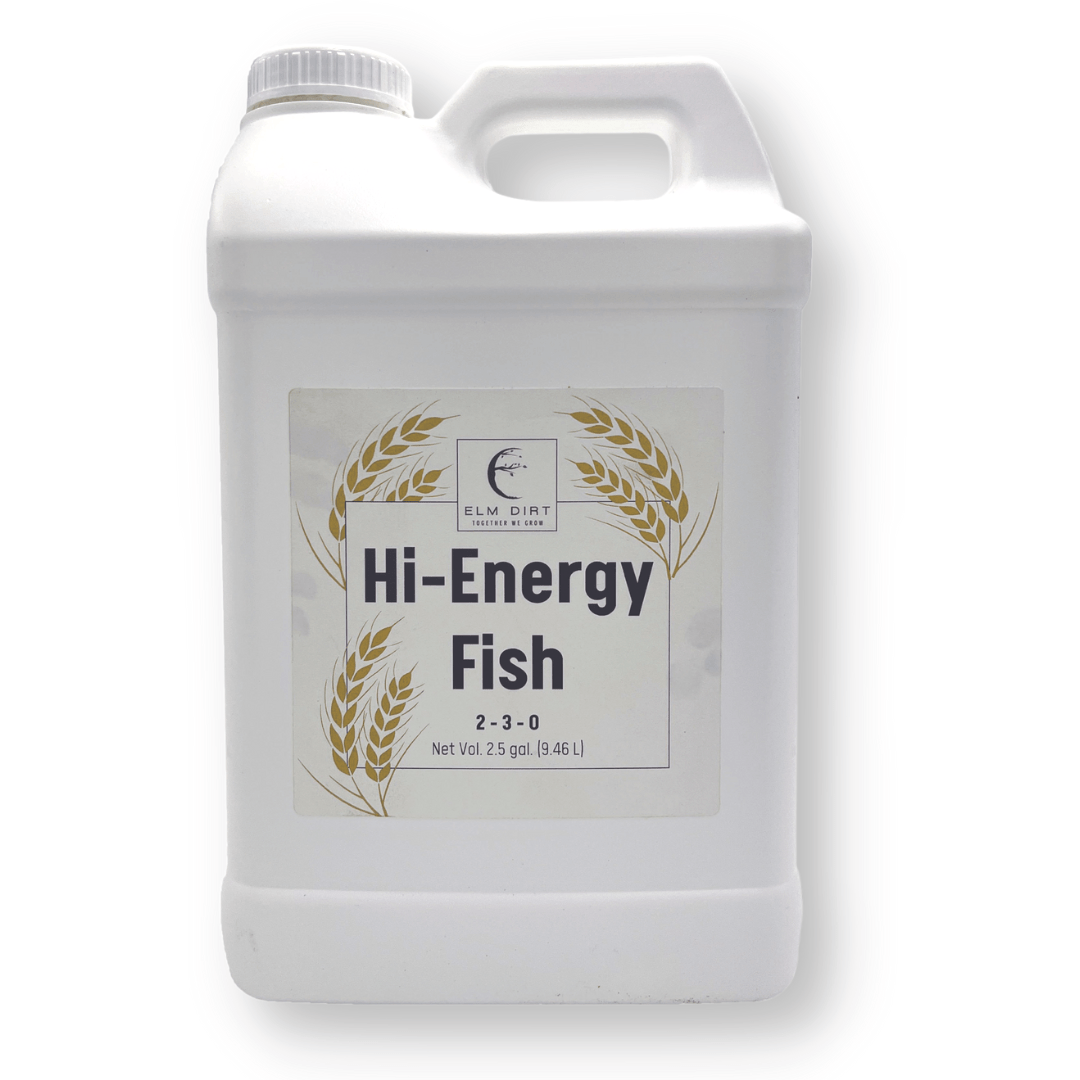 Hi-Energy Fish Fertilizer – Organic 2-3-0 Fertilizer