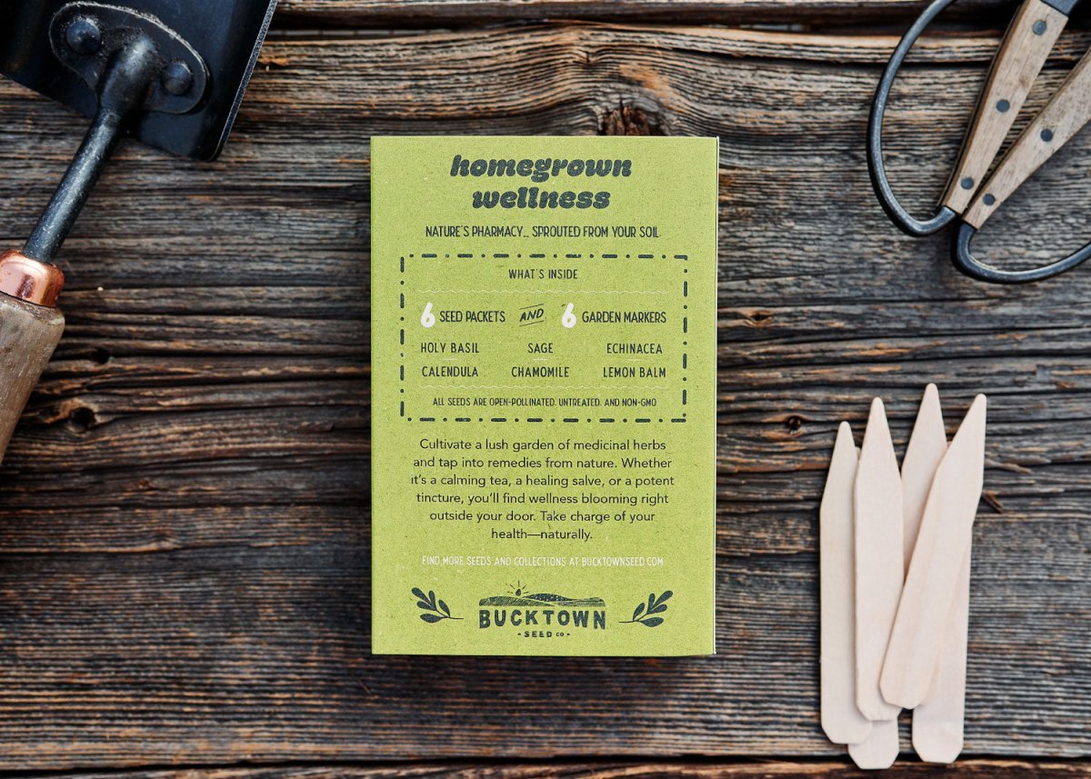 Homegrown Wellness - Seed Collection - Ed's Plant Shop