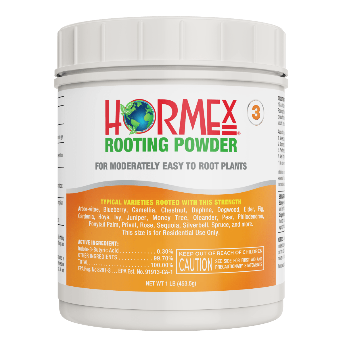 Hormex Rooting Powder 3 – 0.30% IBA Cloning Hormone for Home & Garden Cuttings - Ed's Plant Shop