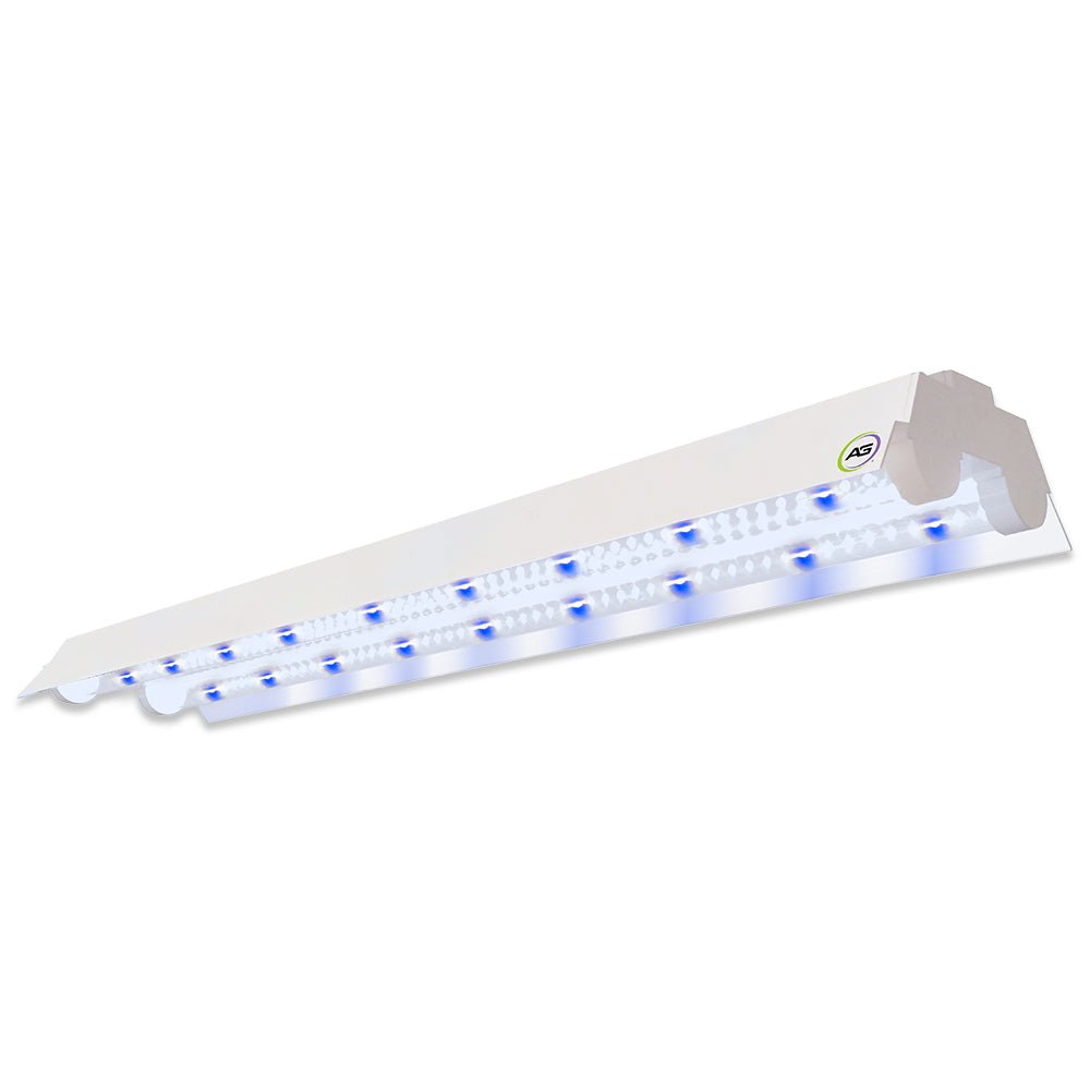 Integrated Dual T8 2FT LED Mushroom Grow Light (40W Eqv.) – Blue Sun Spectrum - Ed's Plant Shop
