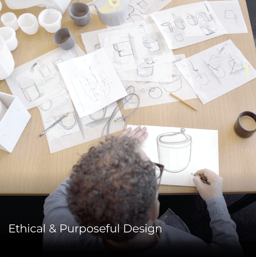 Loop Hanging Basket Design - Terra Cotta