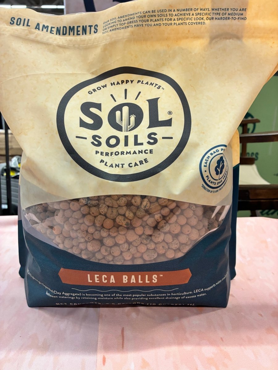 LECA Balls – Lightweight Expanded Clay Aggregate for Propagation & Drainage - Ed's Plant Shop