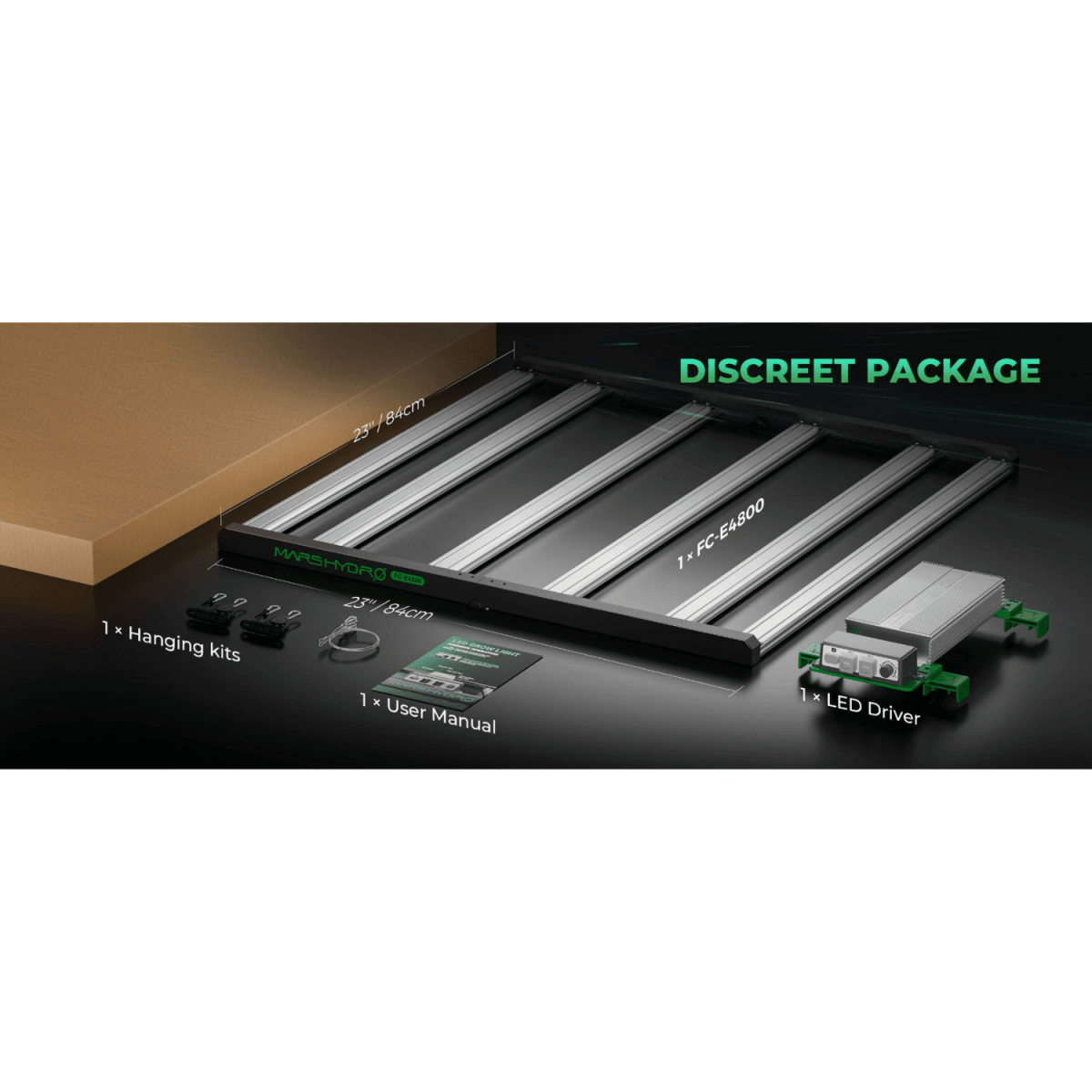 Mars Hydro FC - E4800 480W Bridgelux LED Grow Light - Ed's Plant Shop