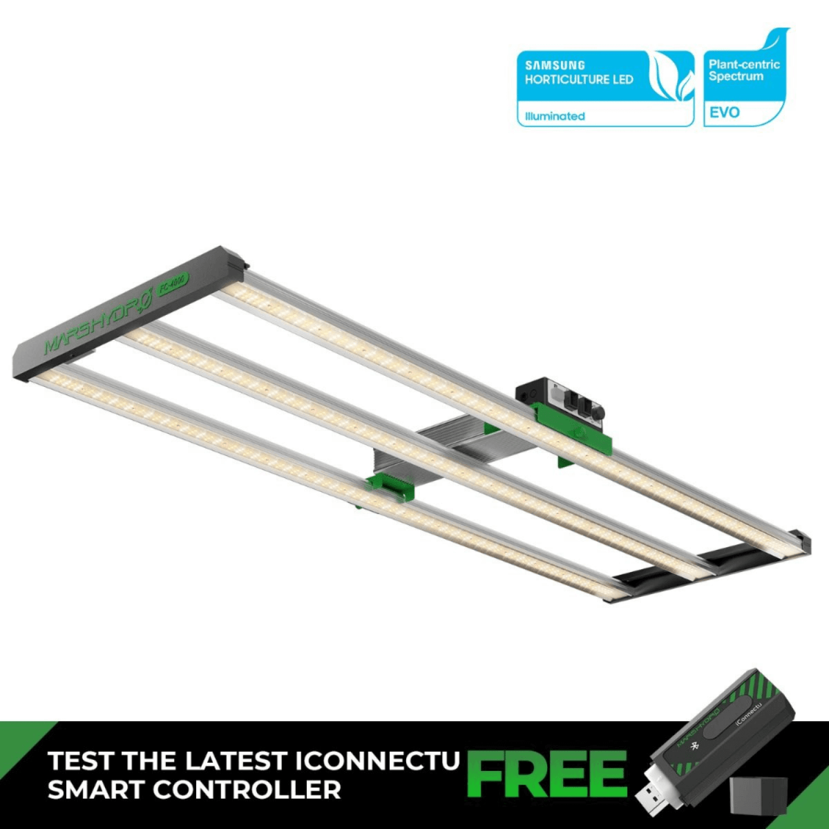 Mars Hydro FC4000 - EVO 320W Smart LED Grow Light | Samsung LM301H Chips - Ed's Plant Shop