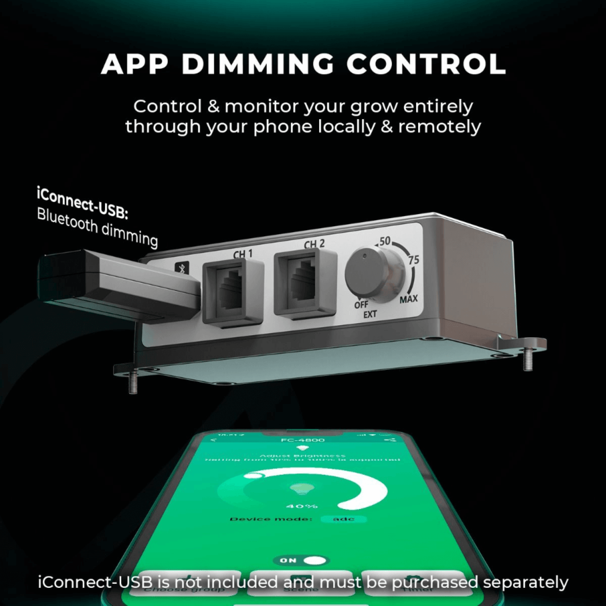 Mars Hydro FC4800 - EVO 480W Smart Grow System Samsung LM301H LED Grow Light - Ed's Plant Shop