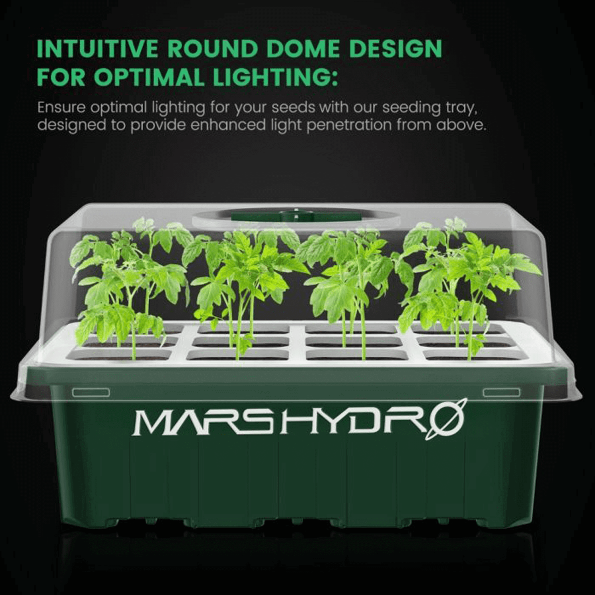 Mars Hydro iFresh 4" Ventilation Kit | Inline Fan & Carbon Filter Combo - Ed's Plant Shop