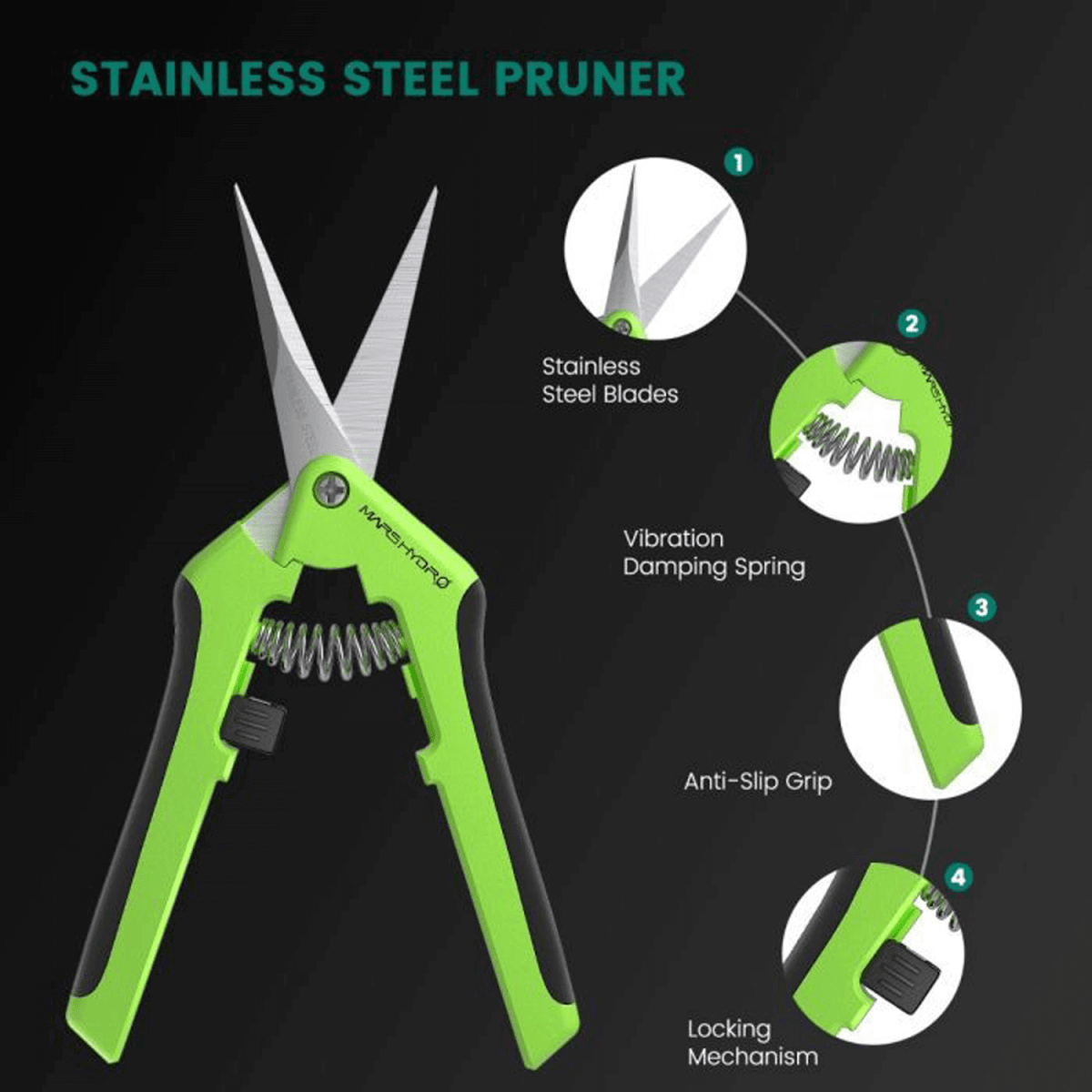 Mars Hydro iFresh 4" Ventilation Kit | Inline Fan & Carbon Filter Combo - Ed's Plant Shop