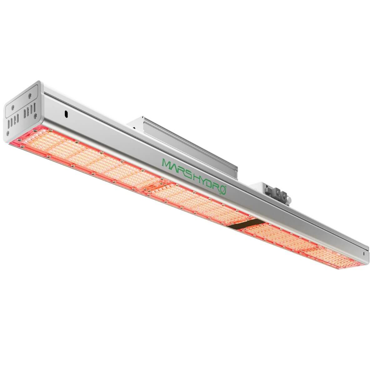 Mars Hydro SP3000R 300W red spectrum LED grow light mounted overhead
