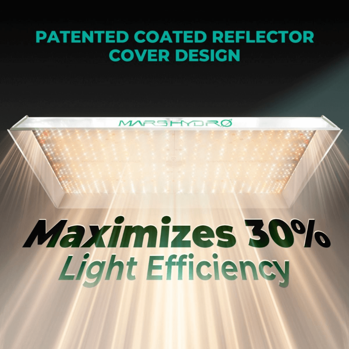Mars Hydro TSW 2000 300W Dimmable Full Spectrum LED Grow Light - Ed's Plant Shop