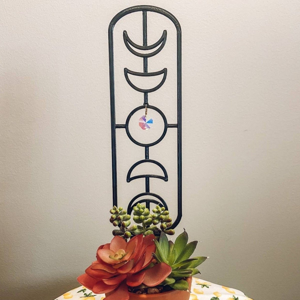 Moon Phase Sun Catcher Trellis - Ed's Plant Shop