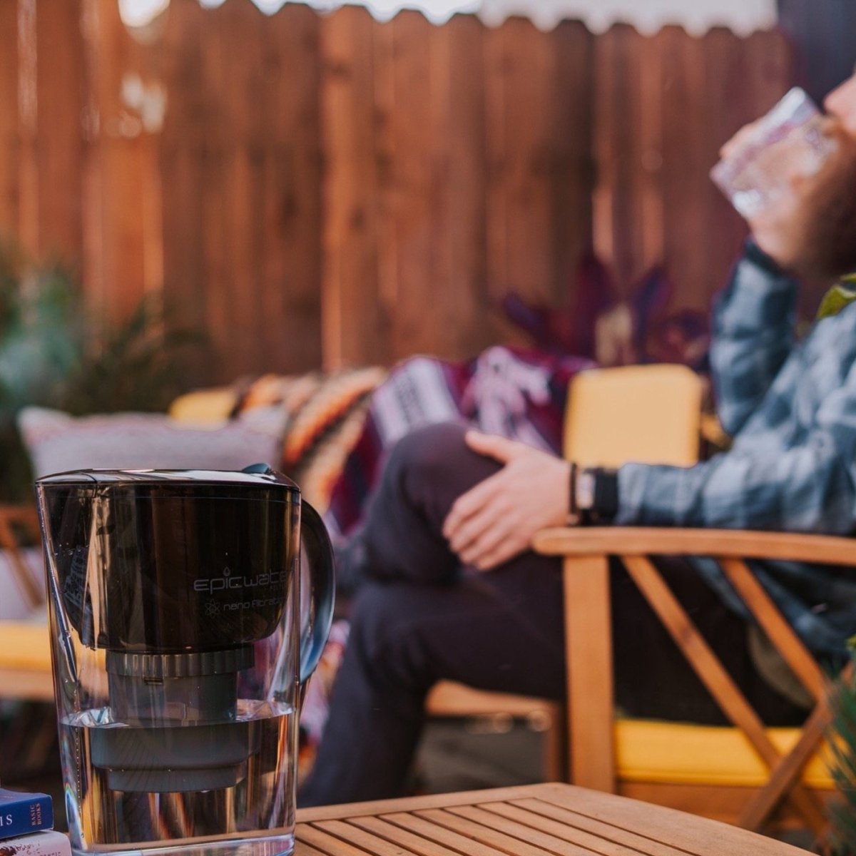 Nano Pitcher | Advanced Filtration Removes Bacteria & PFAS - Ed's Plant Shop