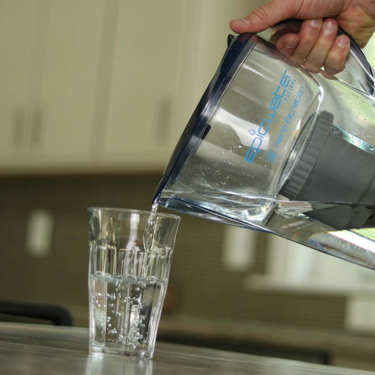 Nano Pitcher | Advanced Filtration Removes Bacteria & PFAS - Ed's Plant Shop