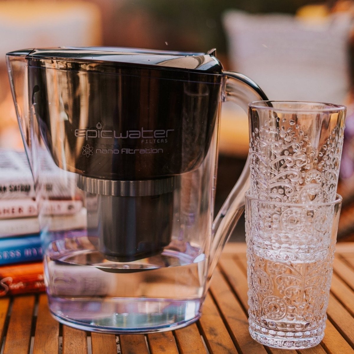 Nano Pitcher | Advanced Filtration Removes Bacteria & PFAS - Ed's Plant Shop