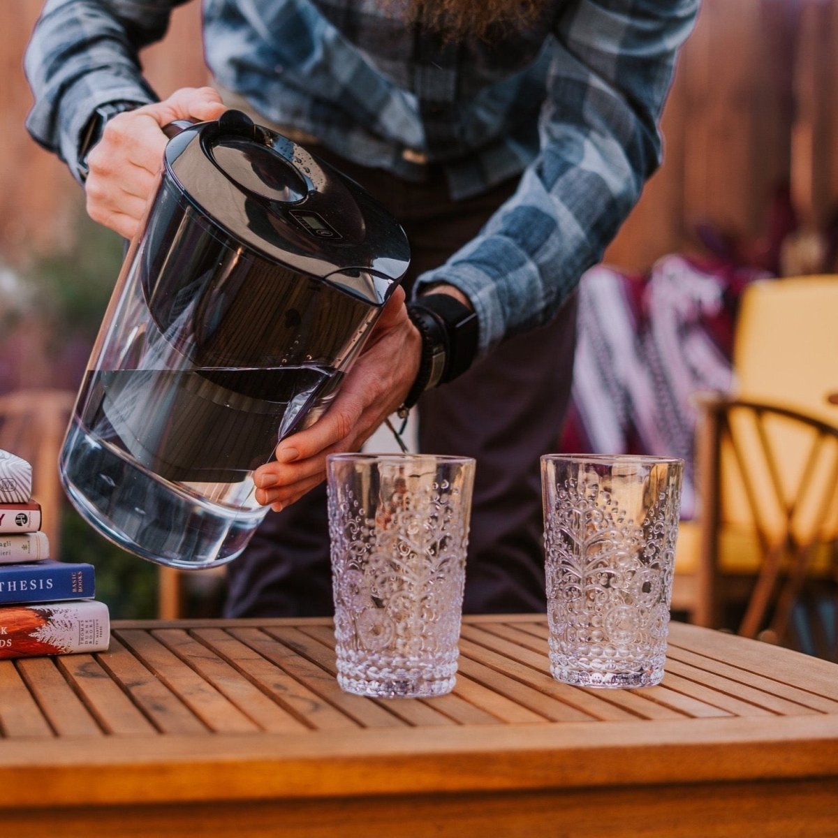 Nano Pitcher | Advanced Filtration Removes Bacteria & PFAS - Ed's Plant Shop