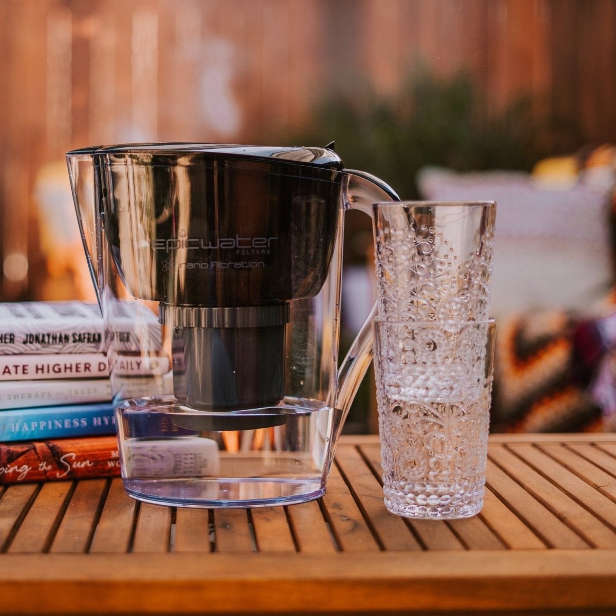 Nano Pitcher | Advanced Filtration Removes Bacteria & PFAS - Ed's Plant Shop